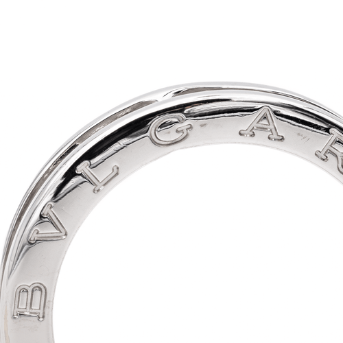 Bague 58 Bulgari Bague B.Zéro1 Or blanc 58 Facettes 3334340CN