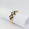 Bague 57 Bague en or jaune 18 carats et saphirs 58 Facettes 33376