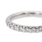 Bague 58 Mauboussin - Alliance américaine en or blanc 18 carats et diamants 58 Facettes 3349636CN