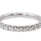 Bague 58 Mauboussin - Alliance américaine en or blanc 18 carats et diamants 58 Facettes 3349636CN