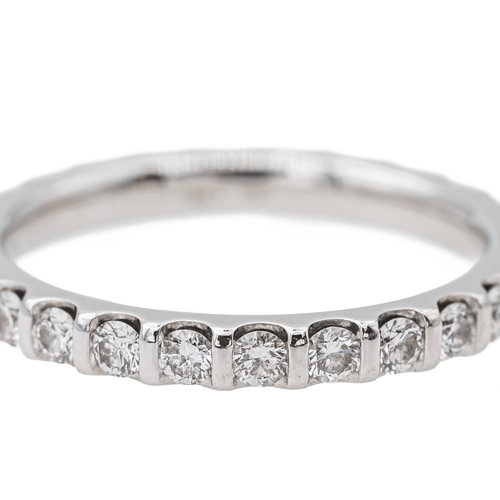 Bague 58 Mauboussin Bague Alliance américaine  Or blanc Diamant 58 Facettes 3349636CN