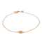 Bracelet Djula Peace & Love - Bracelet en or rose 18 carats et diamants 58 Facettes 3350484CN