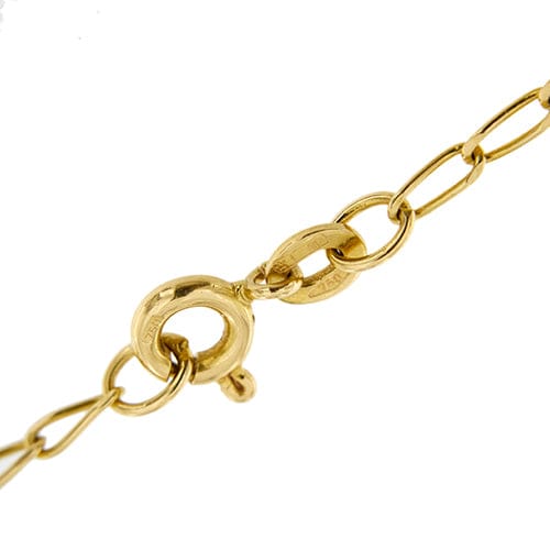 Collier Unoaerre - Collier maille cheval en or jaune 18 ct avec camée 58 Facettes 33507