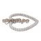 Pendentif Pendentif cœur en or blanc 18 carats et diamants 58 Facettes 3351134CN