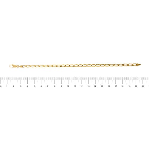 Bracelet Bracelet cheval pour homme en or jaune 18 kt 58 Facettes 33649