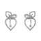 Boucles d'oreilles Boucles d'oreilles Feuille Or blanc Diamant 58 Facettes 3367695CN