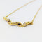 Collier Collier ruban en or jaune 18 carats et diamants 58 Facettes 33683