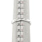 Bague Yukiko - Bague bandeau en or blanc 18 carats et diamants 58 Facettes 33708
