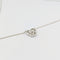 Collier Collier - Pendentif rosace en or blanc 18 carats et diamants 58 Facettes 33732