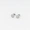 Boucles d'oreilles Boucles d’oreilles puces en or blanc 18 carats et diamants 58 Facettes 33740