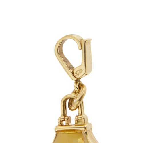 Pendentif Rosato Bags&Shoes - Pendentif borsette émaillée en or jaune 18 ct 58 Facettes 33766