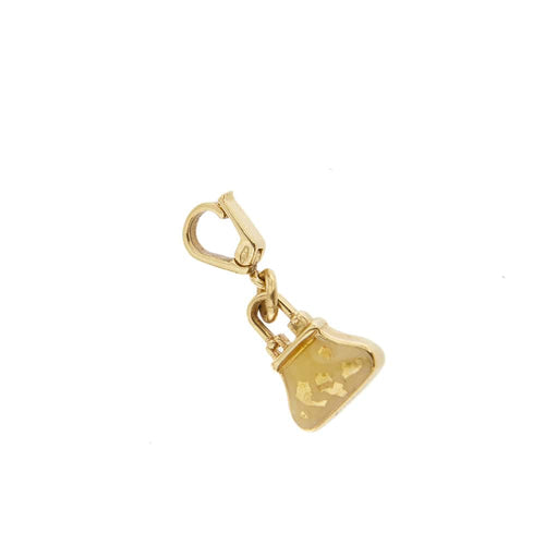 Pendentif Rosato Bags&Shoes - Pendentif borsette émaillée en or jaune 18 ct 58 Facettes 33766