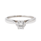 Bague 52 Bague  Solitaire Or blanc Diamant 58 Facettes 3376676CN