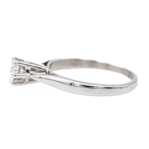 Bague 52 Bague  Solitaire Or blanc Diamant 58 Facettes 3376676CN