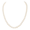 Collier Collier Perle Or blanc Perle, Saphir 58 Facettes 3376725CN