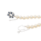 Collier Collier Perle Or blanc Perle, Saphir 58 Facettes 3376725CN