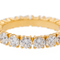 Bague 52 Bague Alliance américaine Or jaune Diamant 58 Facettes 3384911CN