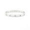 Bracelet CARTIER - Bracelet "Love" Or Gris et Diamants 58 Facettes DV0435-1