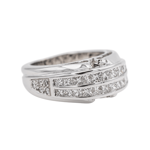 Bague 51 Bague Or blanc Diamant 58 Facettes 3389100CN