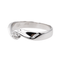Bague 52 Bague solitaire en or blanc 18 carats avec diamant 58 Facettes 3389103CN