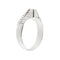 Bague Bague solitaire - Diamant 0,20 ct en or blanc 18 kt 58 Facettes 33986