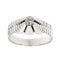 Bague Bague solitaire - Diamant 0,20 ct en or blanc 18 kt 58 Facettes 33986