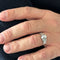 Bague Bague solitaire - Diamant 0,20 ct en or blanc 18 kt 58 Facettes 33986