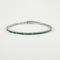 Bracelet CELLINI - Bracelet ligne Emeraudes 58 Facettes DV0204-1