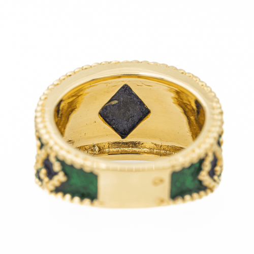 Bague 51 Fred - Bague en or jaune avec lapis-lazuli 58 Facettes 3402308CN