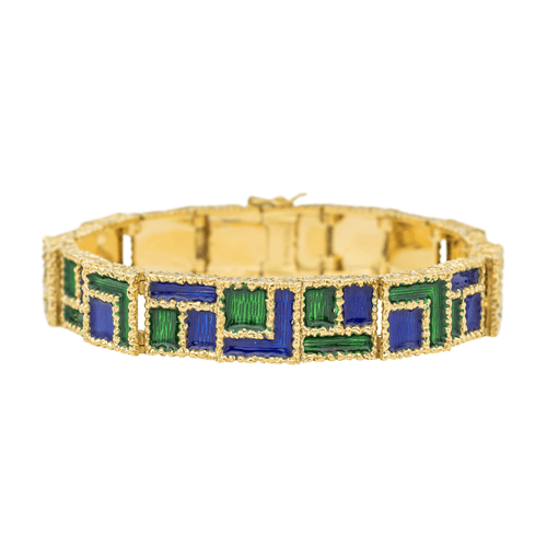 Bracelet Fred Bracelet  Or jaune Email 58 Facettes 3402309CN