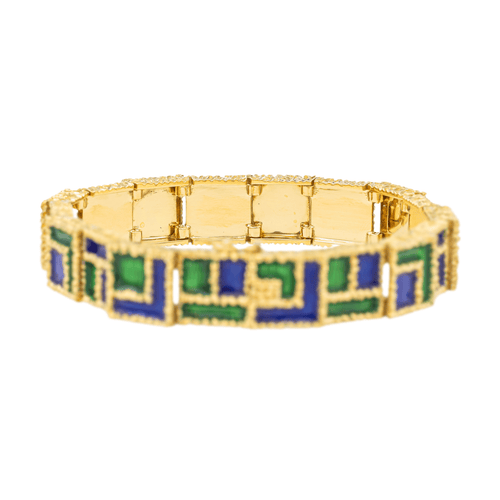 Bracelet Fred Bracelet  Or jaune Email 58 Facettes 3402309CN