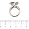 Bague Anello Lira - Bague en or blanc 18 carats avec diamants et pierres précieuses 58 Facettes 34070