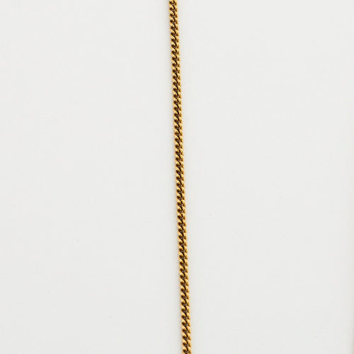 Collier Chaîne et Pendentif en or jaune, miniature émaillée 58 Facettes DV0329-1