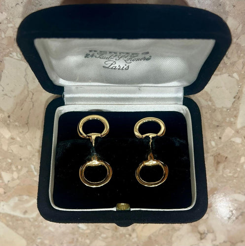Boutons de manchette Hermès Boutons de manchette  Or jaune 58 Facettes 3423439CN
