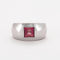 Bague 53 CHAUMET - Bague Jonc Tourmaline Rose 58 Facettes DV0368-5