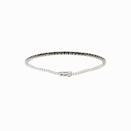 Bracelet Bracelet tennis en or blanc 18 carats et diamants 1,58 ct 58 Facettes 34310