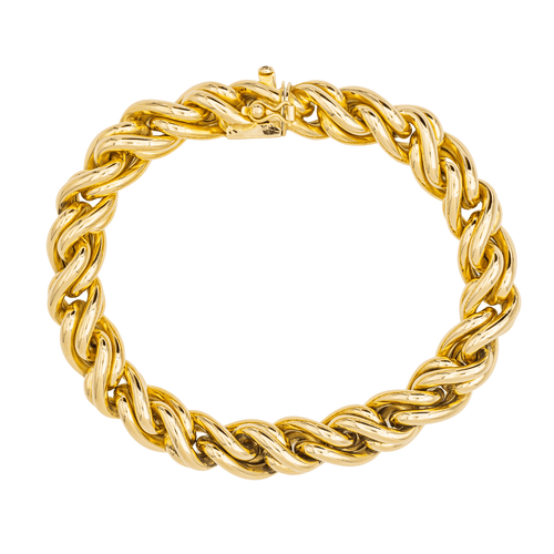 Bracelet Caplain Saint André Bracelet  Or jaune 58 Facettes 3432358CN