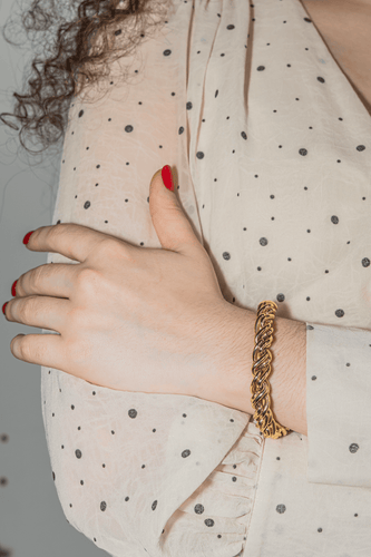 Bracelet Caplain Saint André Bracelet  Or jaune 58 Facettes 3432358CN