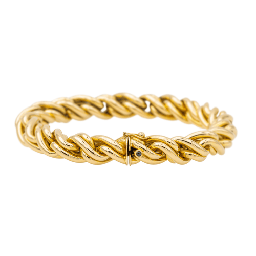 Bracelet Caplain Saint André - Bracelet en or jaune 18 carats 58 Facettes 3432358CN