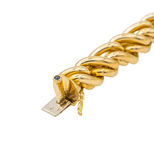 Bracelet Caplain Saint André Bracelet  Or jaune 58 Facettes 3432358CN