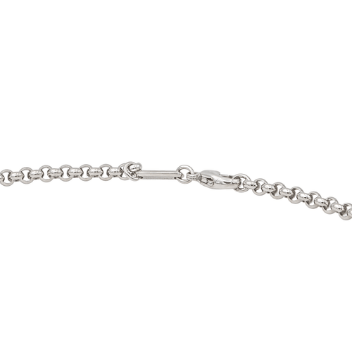 Collier Chopard - Collier maille jaseron en or blanc 18 carats 58 Facettes 3439383CN