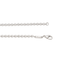 Collier Chopard - Collier maille jaseron en or blanc 18 carats 58 Facettes 3439383CN