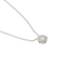 Collier Collier en or blanc 18 carats avec diamant taille brillant 58 Facettes 3440606CN