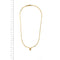Collier Damiani - Collier en or jaune 18 ct avec 3 diamants 58 Facettes 34417