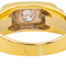 Bague 53 Bague en or jaune et or blanc 18 carats avec diamant 58 Facettes 3447713CN