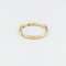 Bague 50.5 Bague alliance en or jaune 18 carats et diamants 58 Facettes 34535