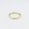 Bague 50.5 Bague alliance en or jaune 18 carats et diamants 58 Facettes 34535