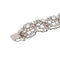 Bracelet Bracelet fleur Art déco en or blanc 18 carats et diamants 58 Facettes 3455898CN