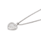 Collier Chopard Happy Diamonds - Collier cœur en or blanc et diamants 58 Facettes 3455932CN