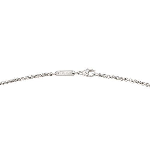 Collier Chopard Happy Diamonds - Collier cœur en or blanc et diamants 58 Facettes 3455932CN